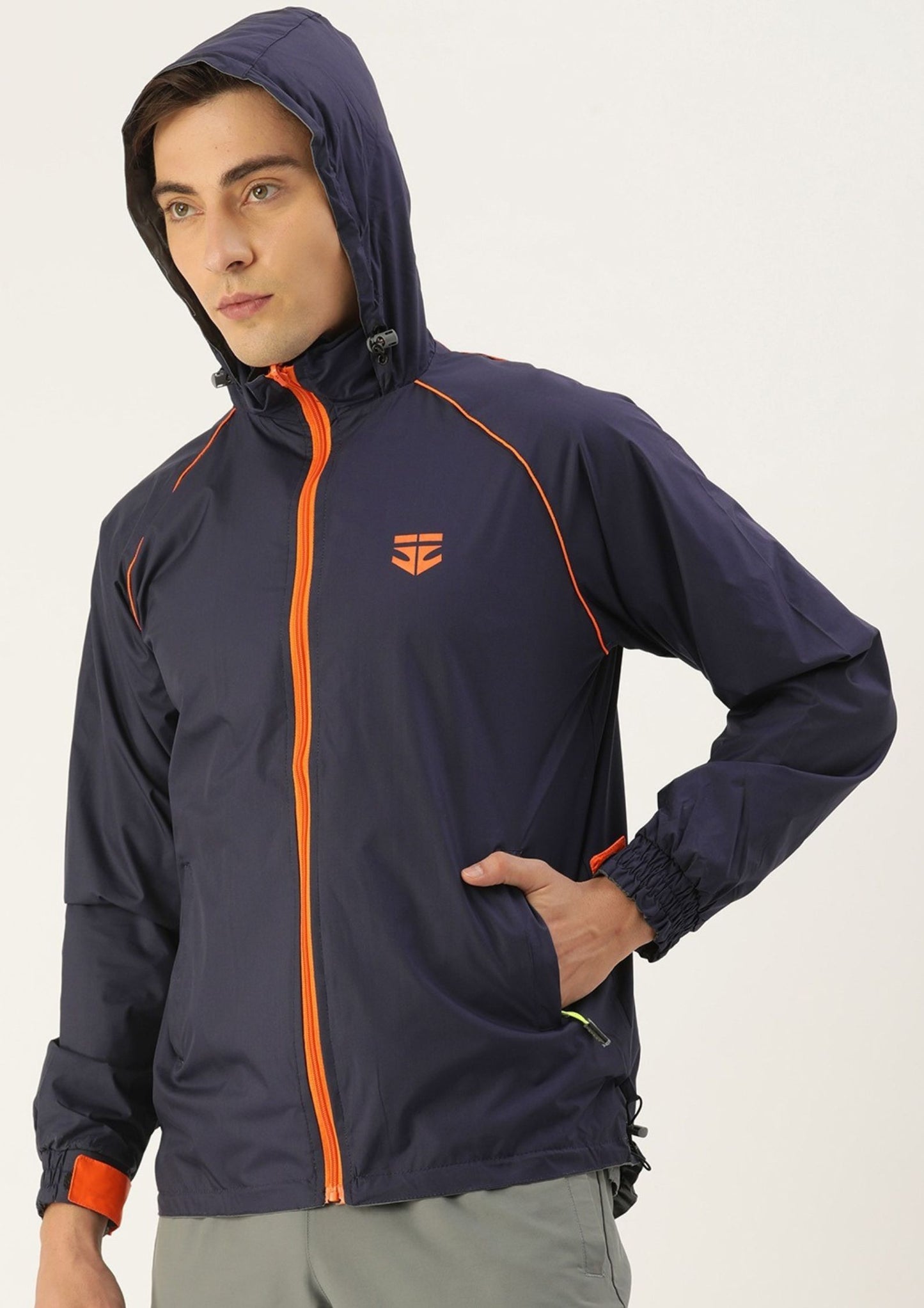 Sports 52 Wear Reversible Men Rain Jacket