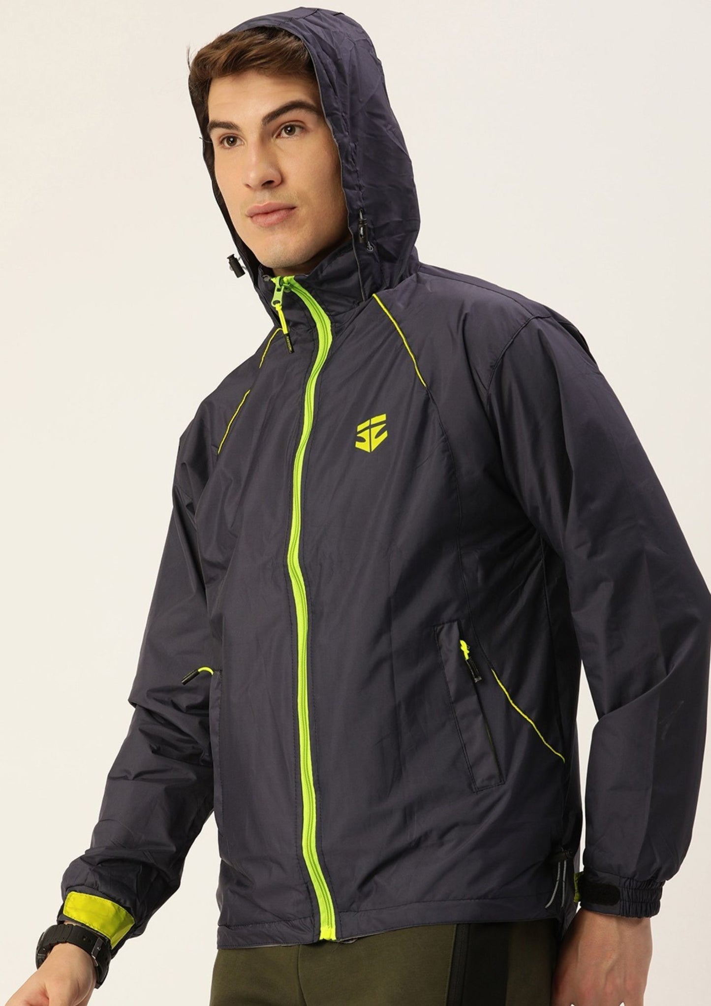 Sports 52 Wear Reversible Men Rain Jacket
