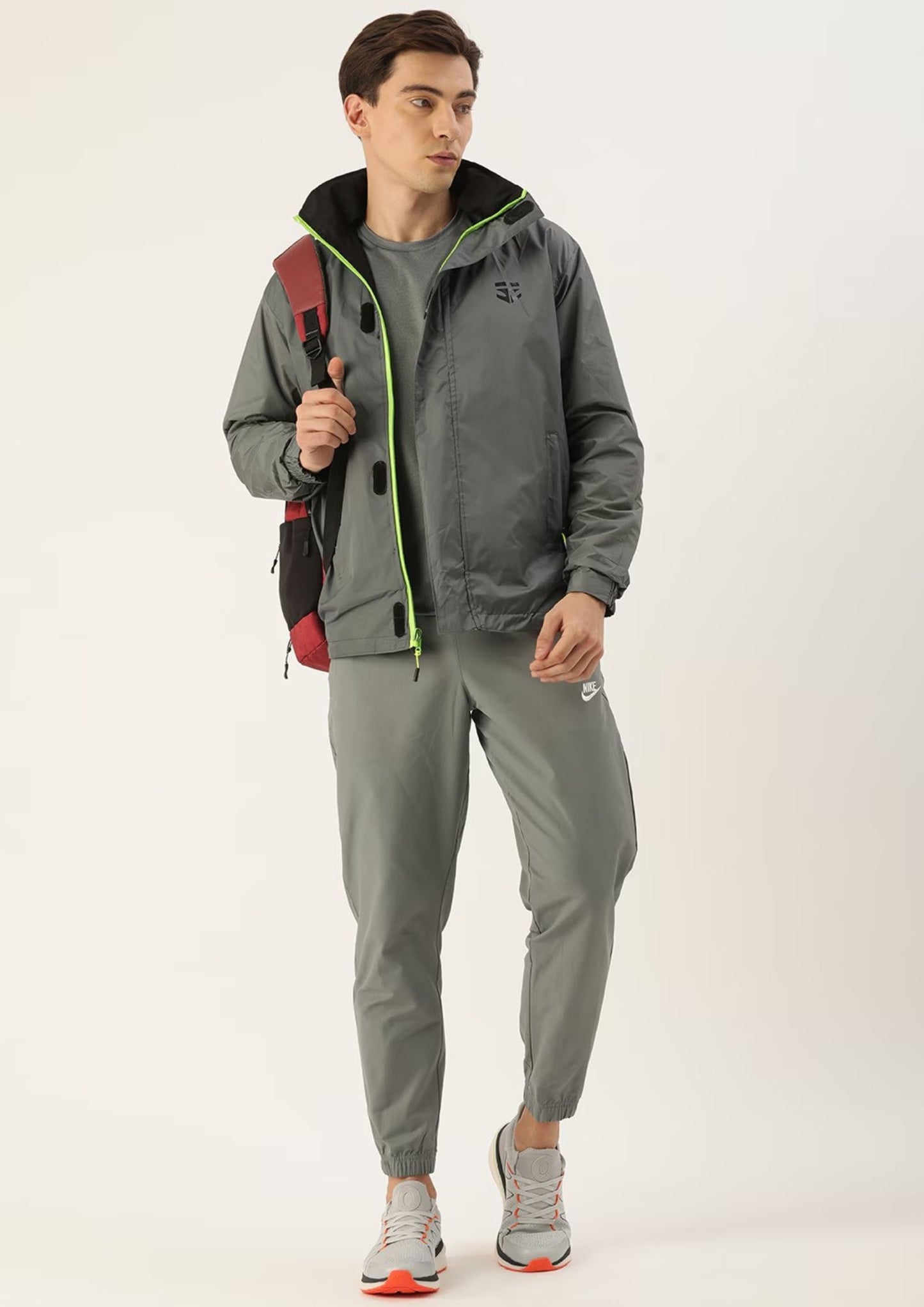 Sports 52 Wear Reversible Men Rain Jacket