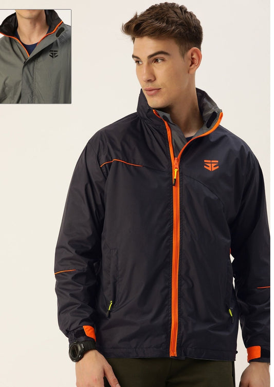 Sports 52 Wear Reversible Men Rain Jacket