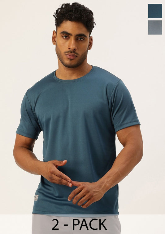 Sports 52 Wear Men T-Shirt Pack of 2