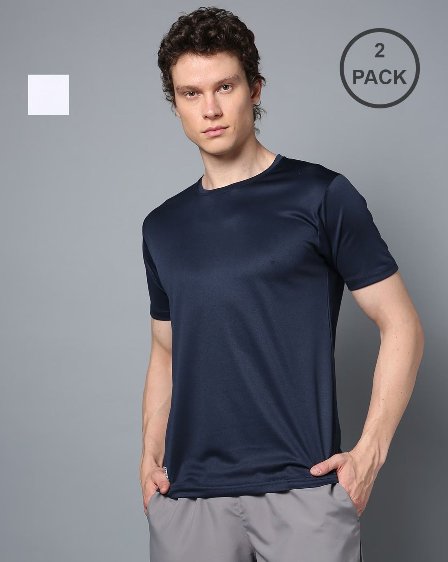 Sports 52 Wear Men T-Shirt Pack of 2