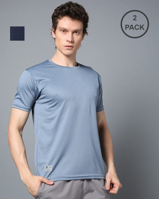 Sports 52 Wear Men T-Shirt Pack of 2