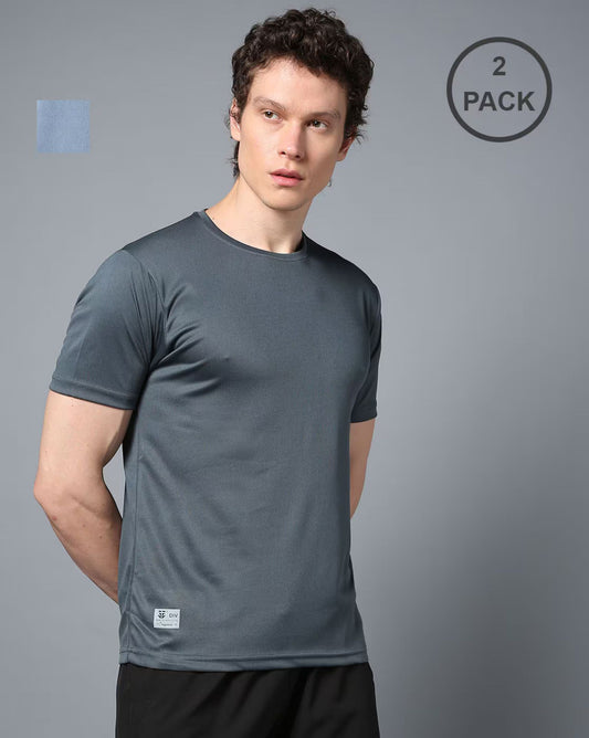 Sports 52 Wear Men T-Shirt Pack of 2