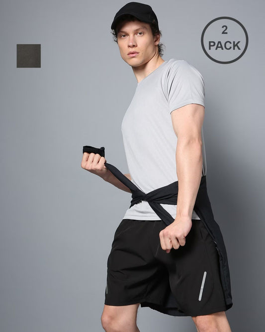Sports 52 Wear Men T-Shirt Pack of 2